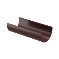Docke PREMIUM 120/85 мм Желоб водосточный 3 м Шоколад