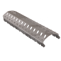 Eurovent AIR FLEX S Аэроэлемент конька, ПВХ 75mm x 1m, RAL8004