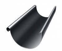 Optima 125/90 Желоб полукруглый Optima 125мм 3м RAL 9005 черный