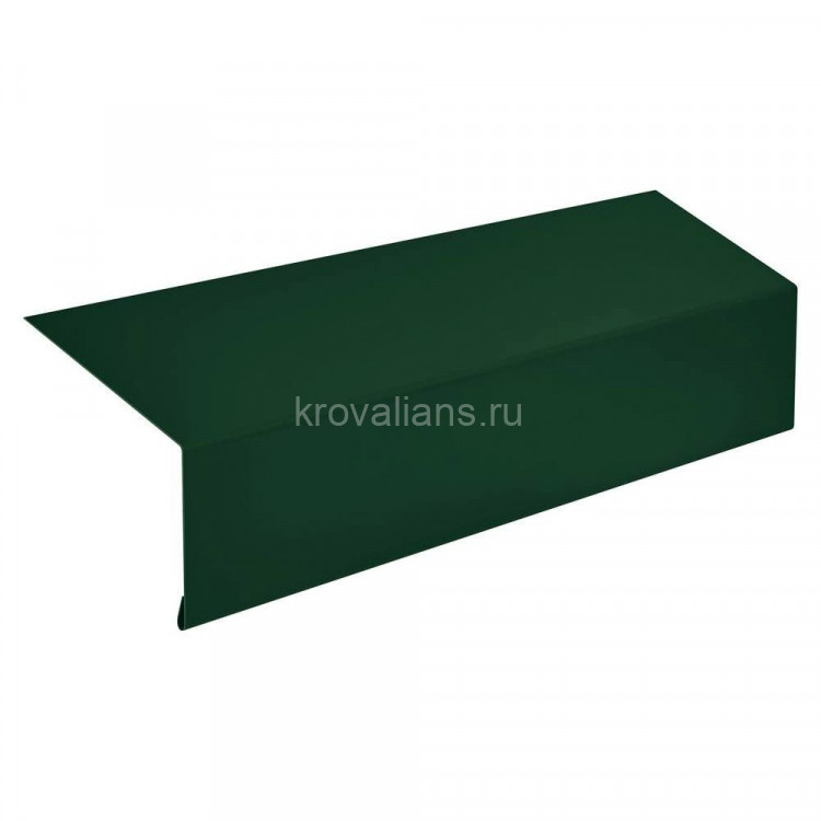 Капельник конденсата 50х65 L=2м РЕ RAL 6005 (Фартук S1 new) /1 шт/