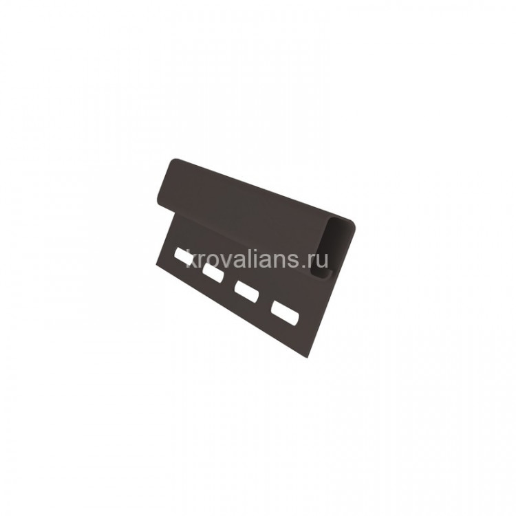 Планка финишная 3,00 GL коричневая