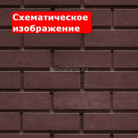 Фиброцементная панель Каньон Гладкий Кирпич цвет 14
