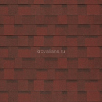 Гибкая черепица IKO Cambridge X-press (Riviera Red) /1 кв.м/