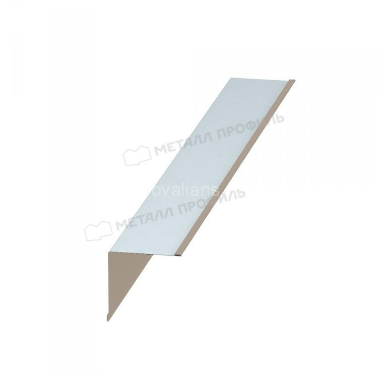 МеталлПрофиль Планка угла внутреннего 115х115х2000 (Полиэстер-01-1035-0.45) /1 шт/