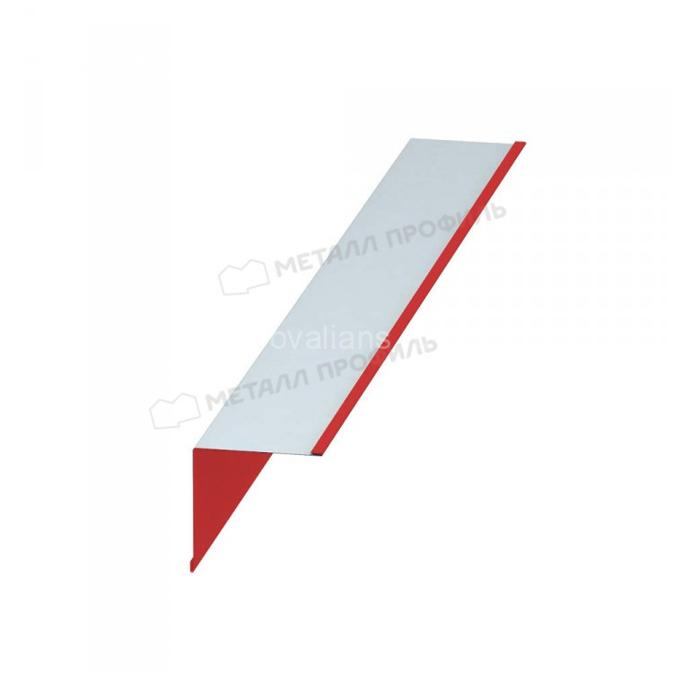 МеталлПрофиль Планка угла внутреннего 115х115х2000 (Полиэстер-01-3020-0.5) /1 шт/