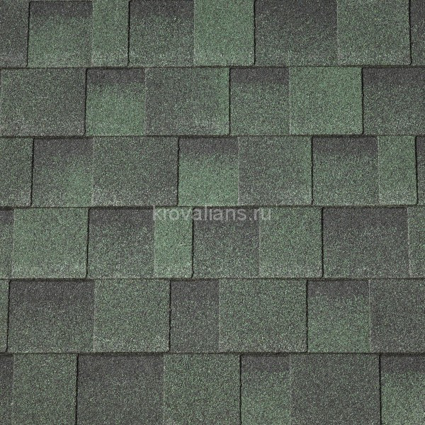 Гибкая черепица IKO Cambridge (Forest Green-48) /кв.м/