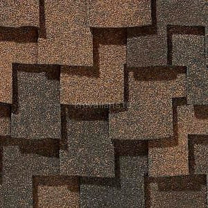 Гибкая черепица CertainTeed (Сертантид) Presidential Shake TL (Aged Bark) /1 кв.м/