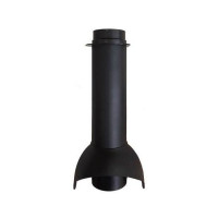 Выход канализации Krovent Pipe-VT 110 черный