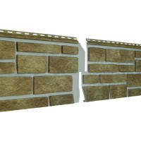 Ю-Пласт Сайдинг STONE-HOUSE S-Lock Таганай Вулканический 0,290*1,950мм (1уп=15шт/8,5м2) под заказ