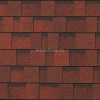 Гибкая черепица IKO Cambridge (Riviera Red) /кв.м/