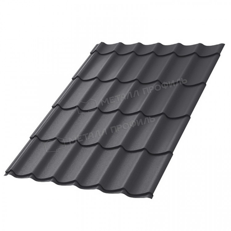 Металлочерепица МП Ламонтерра-XL (VALORI-20-Grey-0.5) Металлочерепица МП Ламонтерра-XL (VALORI-20-Grey-0.5)