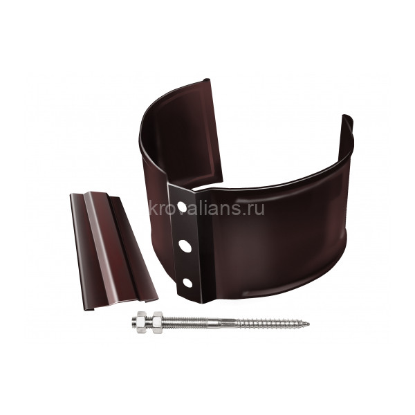 GL 150/100 Кронштейн трубы на кирпич RAL8017