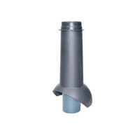 Выход канализации Krovent Pipe-VT 110 серый