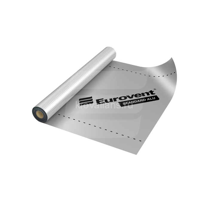 Eurovent (Евровент) STANDARD 130 ALU Пароизоляция 130 г/м2 75 м2 (1,5х50м)