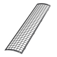 ТехноНИКОЛЬ 125/82 Решетка желоба защитная (0,6 п.м.), серый