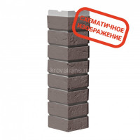 Угол Wandstein (Вандштейн) Кирпич (Темно-коричневый) /1 шт/