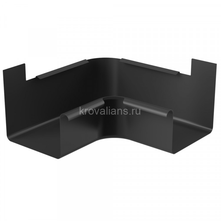 Galeco HIDDEN 125/90 Угол внутренний 90гр Черный