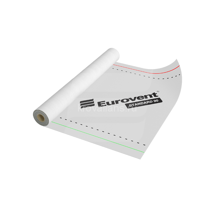 Eurovent (Евровент) STANDARD 90 микроперфорированная пленка 90 г/м2 75 м2