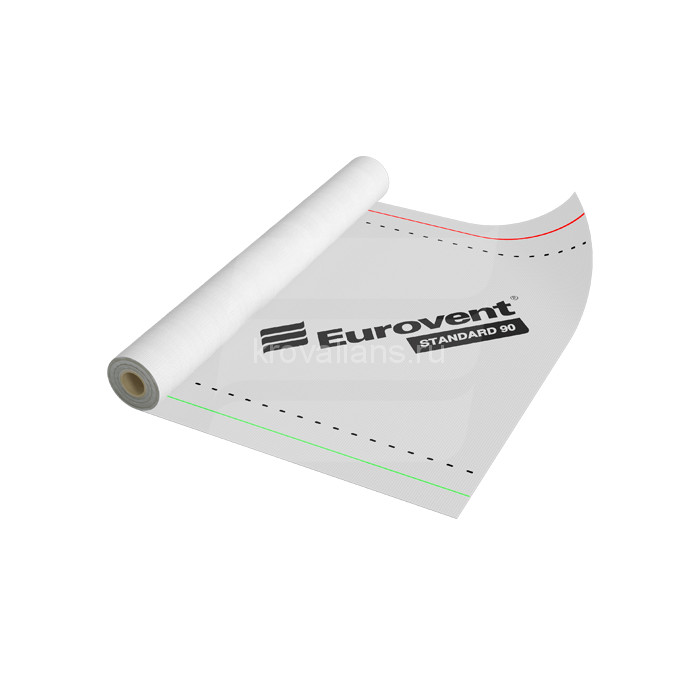 Eurovent (Евровент) STANDARD 90 микроперфорированная пленка 90 г/м2 75 м2