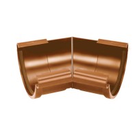Galeco PVC 152 130/100  Угол внутренний 135гр. Шоколад RAL 8017  (15шт/уп)