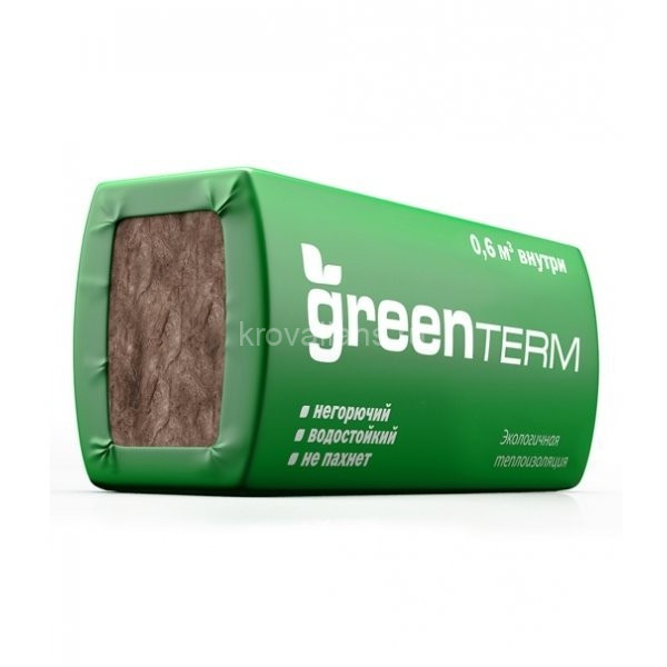 Утеплитель GreenTERM TS 037 Aquastatik 16х50х610х1230 12м2 0,6м3 36шт/пал