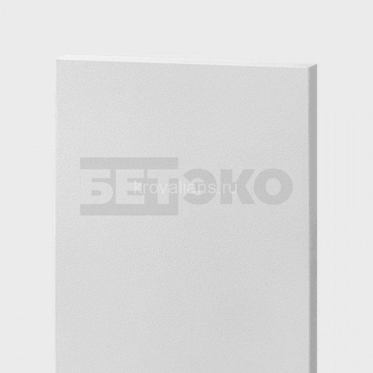 Фиброцементный сайдинг БЕТЭКО-Гладкий 3000x200x8 mm (RAL 9003 ) /1 шт/