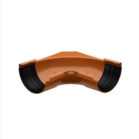 GALECO STAL 152 135/90 Угол внутренний регулированный 105-135 гр. Медный 8007 (2шт/уп)