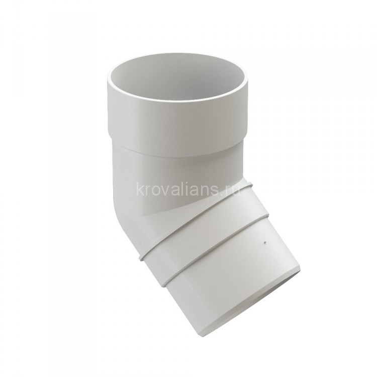 Docke PREMIUM 120/85 мм Колено 45 гр Пломбир