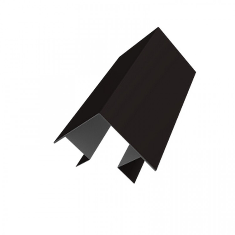 Угол внешний сложный Кликфальц Pro 0,5 Satin Matt TX RAL 9005 черный (2м) Угол внешний сложный Кликфальц Pro 0,5 Satin Matt TX RAL 9005 черный (2м)