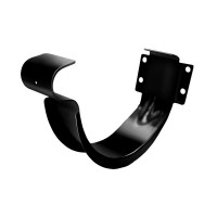 Optima 125/90 Крюк короткий 125мм Optima RAL 9005 черный