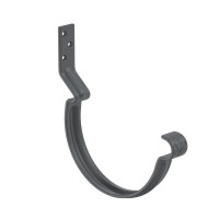 AS PUrus 125/90 Крюк желоба короткий с компл. крепления (МУ), RAL 7024