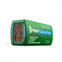 Утеплитель GreenAKUSTIKA 50х610х1230 (12м2) 0,6м3 36упак/пал
