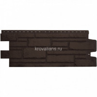 Фасадная панель Grand Line Камелот Classic шоколадный (0,992*0,392) 10шт/уп