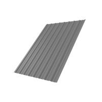 Профнастил С10R 0,5 Satin RAL 9006