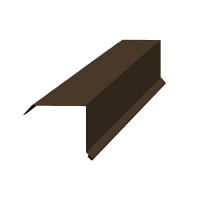Торцевая планка RUUKKI (Руукки) 2м Polyestr 0,5 мм (RR32) /1 шт/