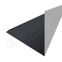 Планка для верхнего примыкания к трубе 2000 Фальц Stynergy (GRAPHITE45-7024-0.45)