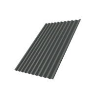 Профнастил Обнинск С21R 0,45 PE RAL 7005 мышино-серый