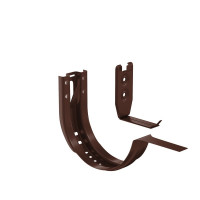 AS PUrus 150/100 Крюк желоба короткий регулируемый с компл. крепления , RAL 8017