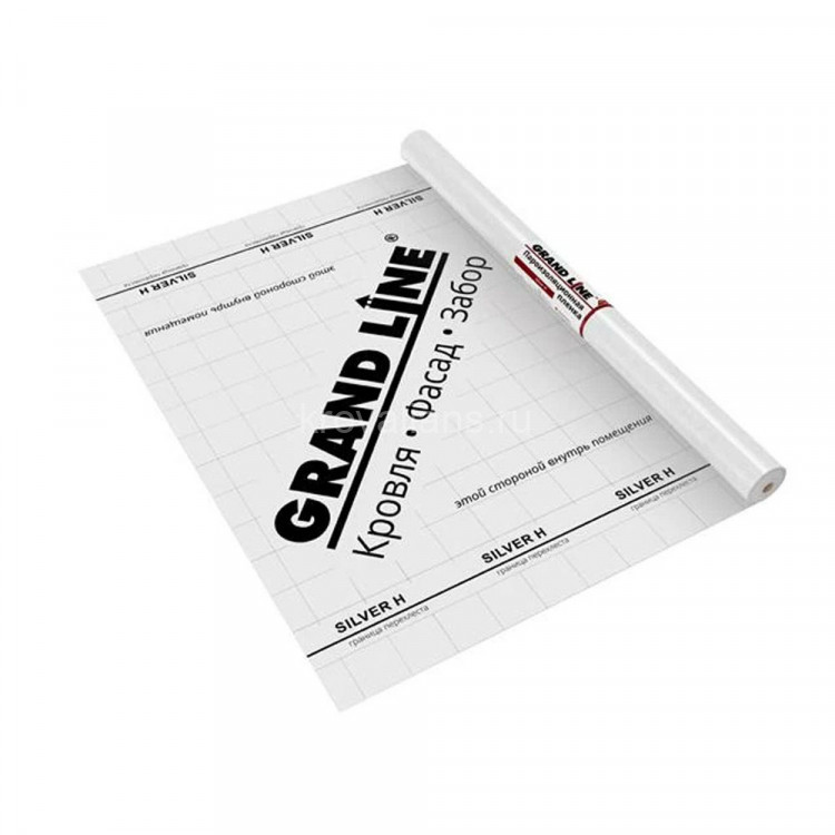 Материал пароизоляционный GRAND LINE Silver Н