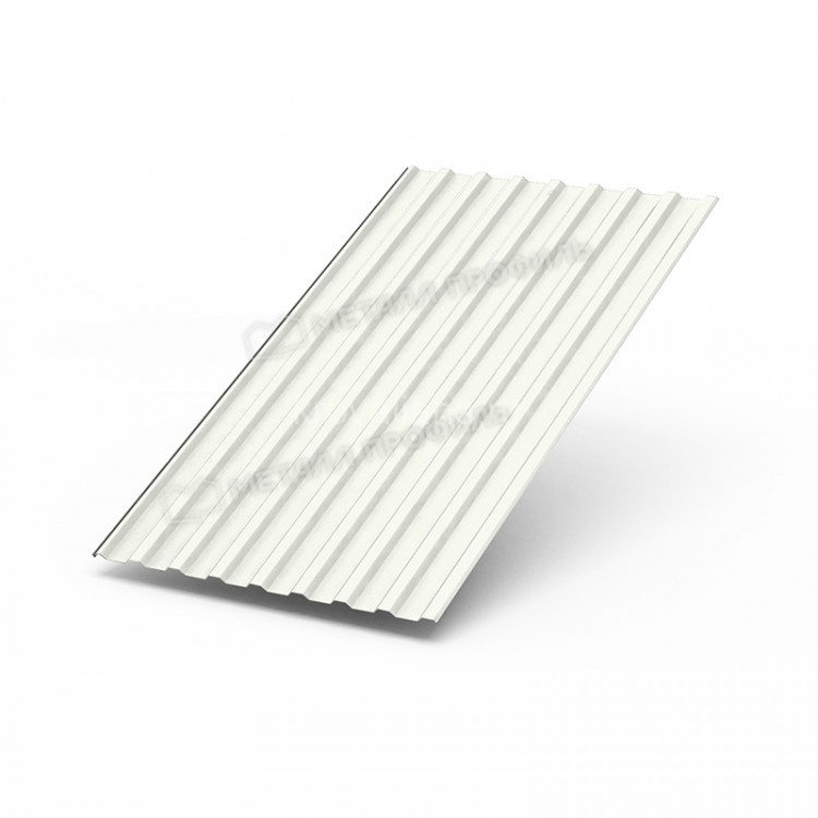 Профилированный лист Металл Профиль МП-20х1100-A (ПЭ_Д-01-9010-0,45) /1 кв.м./