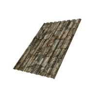 Профнастил С20А 0,45 Print Twincolor Fine Stone