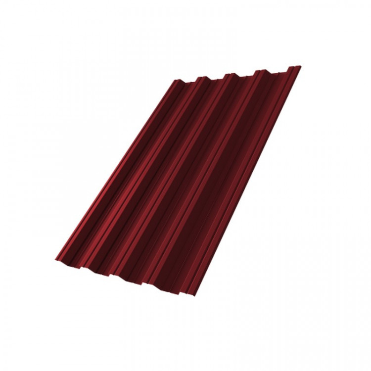 Профнастил HC44A Grand Line 0,5 Velur RAL 3005 красное вино