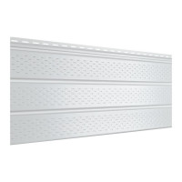 Софит UPLAST (Ю-пласт) ПРОФ перфорированный (Белый) (под заказ) /1 шт/