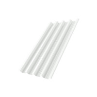 Профнастил Обнинск H60R Grand Line 0,5 Satin RAL 9003 сигнальный белый