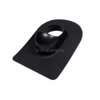 Vilpe (Вилпе) Проходной элемент для битумной кровли XL - HUOPA (Черный) /1 шт/