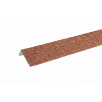 ТехноНИКОЛЬ Наличник оконный металлический HAUBERK LUX, красный