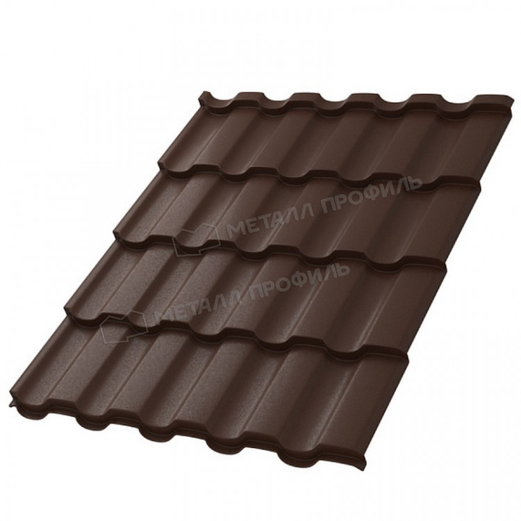 Металлочерепица МП Монтекристо-SL (VALORI-20-Brown-0.5) Металлочерепица МП Монтекристо-SL (VALORI-20-Brown-0.5)