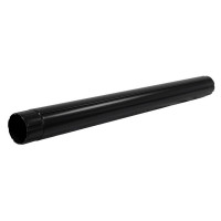 GL 90/125 Труба круглая 90 мм 3 м Мatt RAL 9005