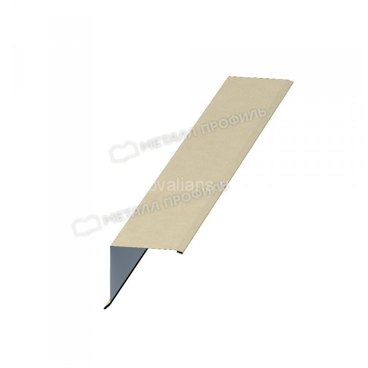 МеталлПрофиль Планка торцевая 135х145х2000 (Полиэстер-01-1015-0.5) /1 шт/ МеталлПрофиль Планка торцевая 135х145х2000 (Полиэстер-01-1015-0.5) /1 шт/