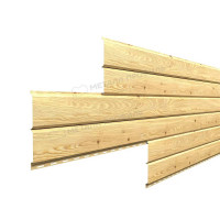 Софит МеталлПрофиль Lбрус-15х240 (ECOSTEEL_MA-01-Сосна-0.5) /1 шт/
